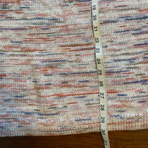 J.Jill Multi Colored Cotton Tunic Sweater - Picture 11 of 12